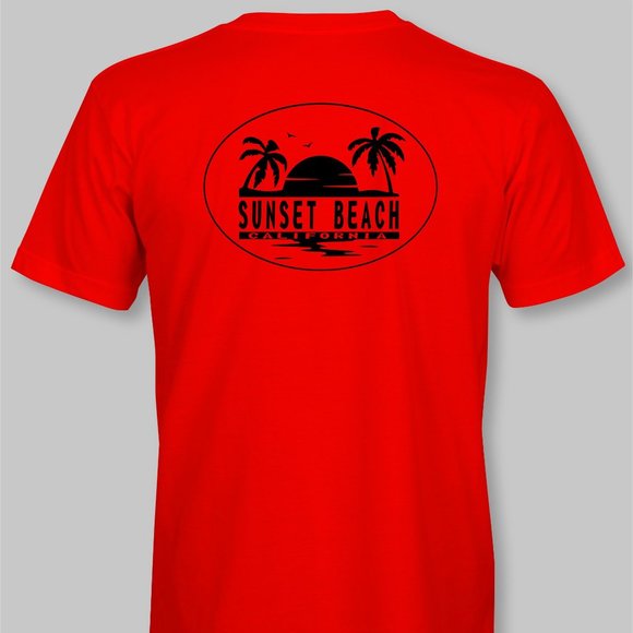 Sunset Beach T-Shirt huntington surf surfing california surfboard - Picture 9 of 11